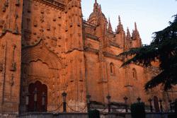 Morning light in Salamanca provides many photo opportunities